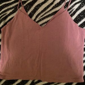 Nude Pink Crop Top